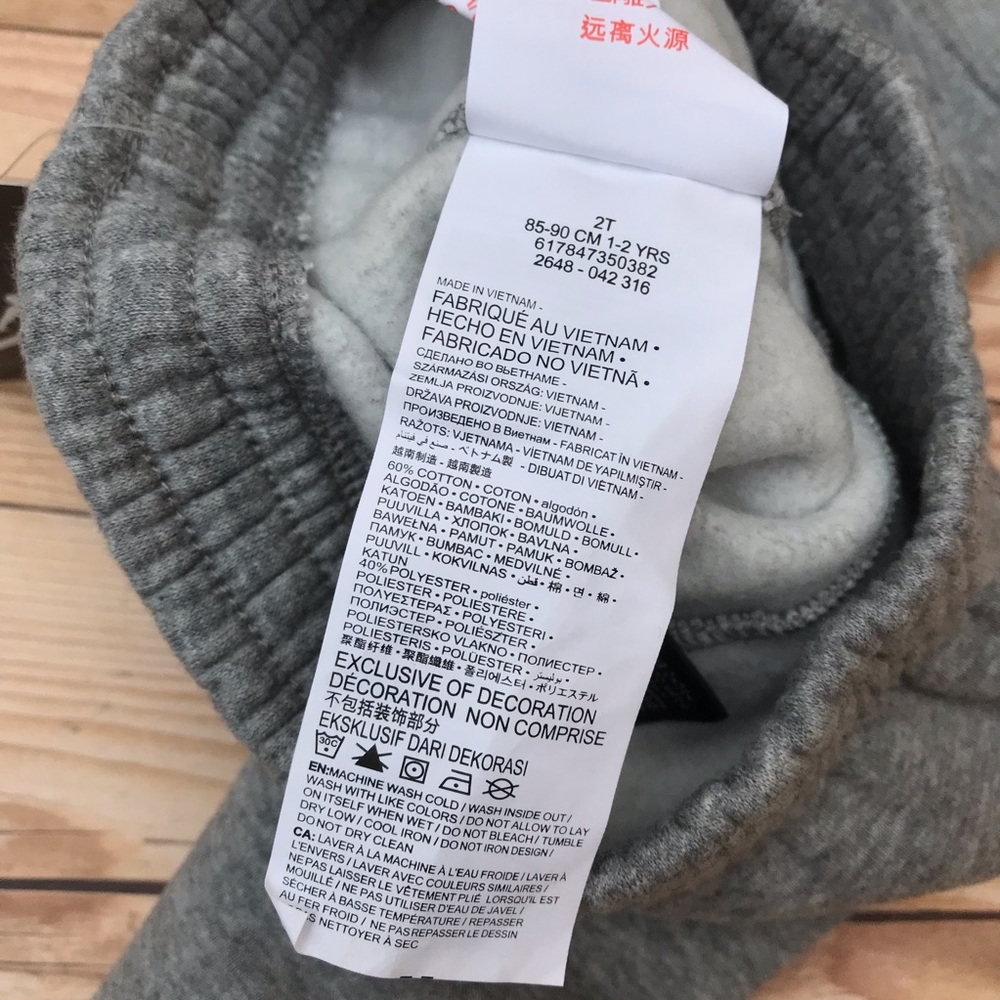 Jordan Jumpman Grey Toddler Jogger Sweats - Picture 7 of 16